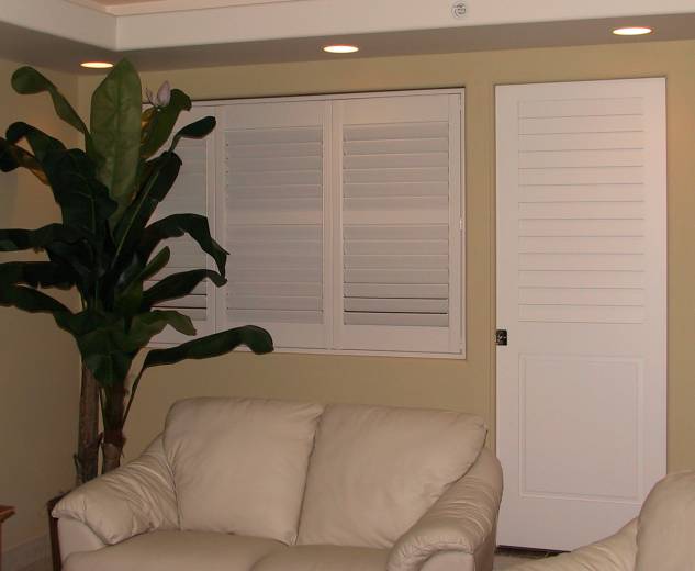 vinyl shutters interior bedroom opening